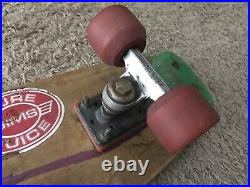 CASTER Vintage Skateboard 70's? Acs-500 trucks 30 7.5