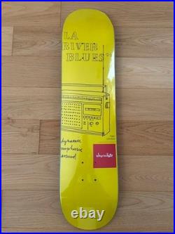Chocolate Marc Johnson Skateboard Deck Pro Model Radio New Yellow Rare Skate