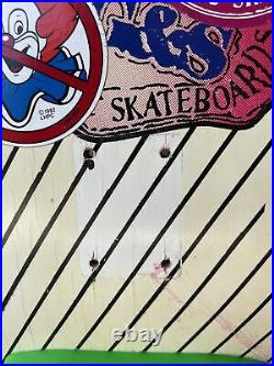 Chris Miller G & S Skateboard Vintage Eighties Deck Collectable 80s