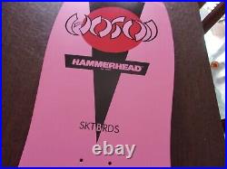 Christian Hosoi Hammerhead Sktbrds Pink Skateboard Deck NOS Never Used