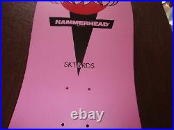 Christian Hosoi Hammerhead Sktbrds Pink Skateboard Deck NOS Never Used