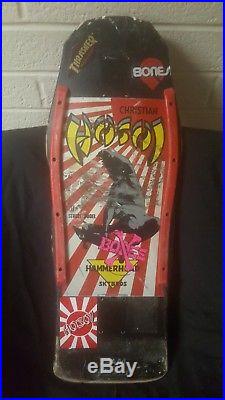 Christian Hosoi Mini Street Skateboard Deck 80s