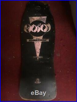 Christian Hosoi vintage rare 1980's skull skates hammerhead max skateboard