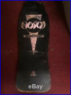 Christian Hosoi vintage rare 1980's skull skates hammerhead max skateboard