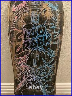 Clause Grabke Exploding Clocks deck original rare color santa cruz vintage Rare