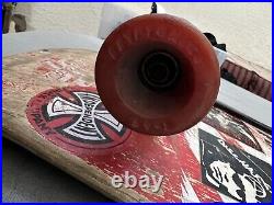 Complete Vintage 1987 Santa Cruz Duane Peters Skateboard Independent Kryptonics