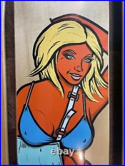 Consolidated Skateboards Hurt Girls Hand Screened Skateboard Set Todd Bratrud