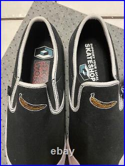 Consolidated Skateboards Shoes Slip On Size 9.5 Rare! Brand New