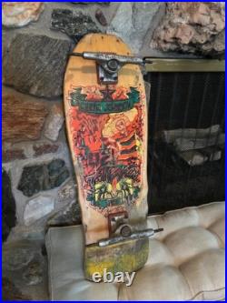 Craig Johnson 1980s El Loco Gringo Alva Skateboard & Thunder Trucks