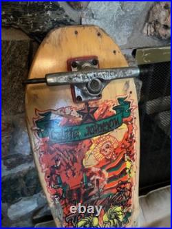 Craig Johnson 1980s El Loco Gringo Alva Skateboard & Thunder Trucks