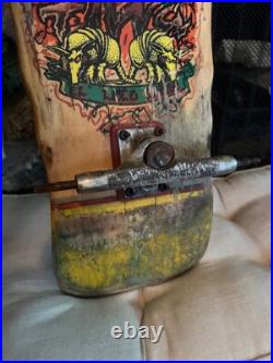 Craig Johnson 1980s El Loco Gringo Alva Skateboard & Thunder Trucks