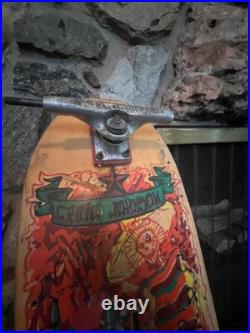 Craig Johnson 1980s El Loco Gringo Alva Skateboard & Thunder Trucks