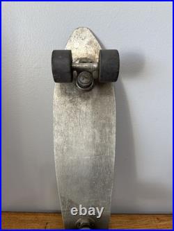 Custom Aluminum 70's Skateboard Deck Trucks Stoker Wheels Vintage Handmade 21.5