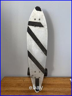 Custom Aluminum 70's Skateboard Deck Trucks Stoker Wheels Vintage Handmade 21.5