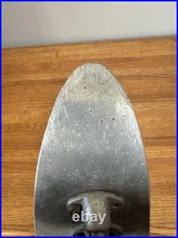 Custom Aluminum 70's Skateboard Deck Trucks Stoker Wheels Vintage Handmade 21.5