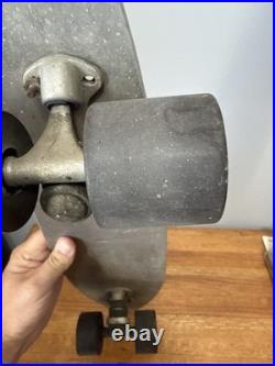 Custom Aluminum 70's Skateboard Deck Trucks Stoker Wheels Vintage Handmade 21.5