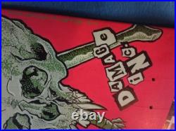 Custom One of A Kind Metallica Cliff Burton Tribute Skateboard Deck 8.25