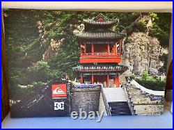 Danny Way Jumps Great Wall Of China DC Shoes Skateboarding SIGNED Canvas Print