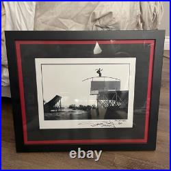 Danny Way Mega Ramp Skateboard Poster Hand Signed