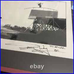 Danny Way Mega Ramp Skateboard Poster Hand Signed