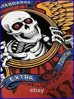 Deadstock NOS Bones Brigade Powell Peralta Poster 1989