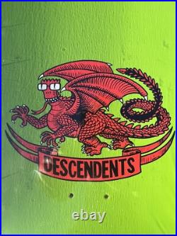 Descendents Milo Ripper Spoof Skateboard LIMITED EDITION Punk Band Deck