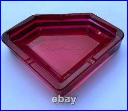 Diamond Supply Co Branded Merch Ashtray Dish Rare HTF Red Color