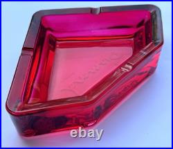 Diamond Supply Co Branded Merch Ashtray Dish Rare HTF Red Color