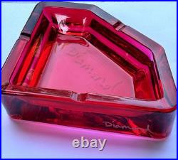 Diamond Supply Co Branded Merch Ashtray Dish Rare HTF Red Color