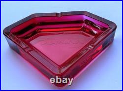 Diamond Supply Co Branded Merch Ashtray Dish Rare HTF Red Color