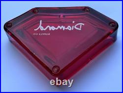 Diamond Supply Co Branded Merch Ashtray Dish Rare HTF Red Color