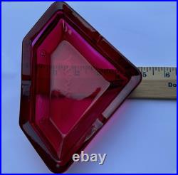 Diamond Supply Co Branded Merch Ashtray Dish Rare HTF Red Color