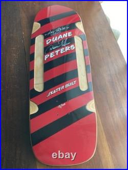 Duane Peters Skateboard Signed! New! Olson Skull Punk Hosoi Hawk US Bombs Hunns