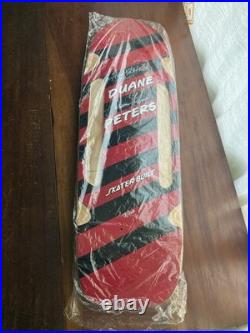 Duane Peters Skateboard Signed! New! Olson Skull Punk Hosoi Hawk US Bombs Hunns