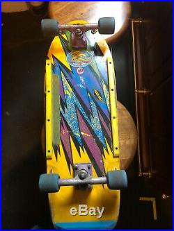 Early 80s Sims complete skateboard, gullwing trucks, vision shredders