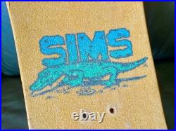 Eric Nash Sims 1987 NOS OG Smoking Bandito Dinosaur Vintage Skateboard Deck