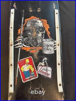 Extremely Rare Blind Ripper Skateboard Powell Peralta Sean Cliver's Bible Story
