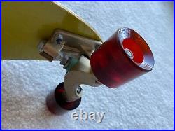 Fibreflex g s skateboard vintage double cutaway Gullwing TrucksRoad Rider wheels