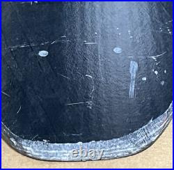 Flexdex Pro 40 inch Vintage Fiberglass Skateboard deck black engraved Longboard