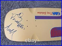 G&S Doug Pineapple Saladino SIGNED 1981 Reissue Skateboard Deck Gordon & Smith