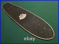 G&S FIBREFLEX BOWLRIDER 3RD GEN. WIDE DECK 70'S Vintage Skateboard GORDON SMITH