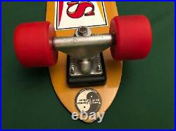 G&S FIBREFLEX BOWLRIDER TRACKER MIDTRACK, KRYPTONICS 65mm Vintage Skateboard 70s