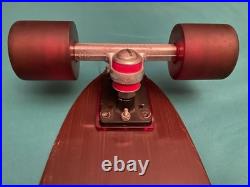 G&S FIBREFLEX PRO SLALOM 28 Vintage Skateboard 70's ACS 651 TRUCKS