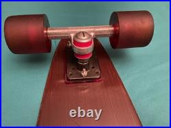 G&S FIBREFLEX PRO SLALOM 28 Vintage Skateboard 70's ACS 651 TRUCKS