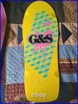 G&S FOIL 80s Skateboard DECK