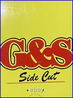 G&S Gordon And Smith Sidecut Skateboard Deck NOS Vintage Reissue RARE