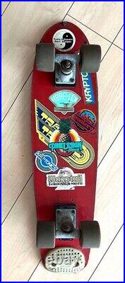 G&S Gordon Smith Skateboard Deck Vintage Fibreflex Late 1970s WithPowerPivot F/S