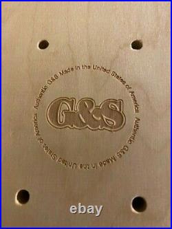 G&S Gordon and Smith NEW Skateboard SQUARETAIL NATURAL Deck Only