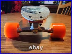 G&S High Camber Swiss Made Fibreflex Slalom Skateboard 2003 NOS Deck withNew Build