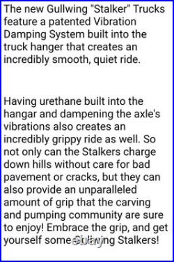 G&S High Camber Swiss Made Fibreflex Slalom Skateboard 2003 NOS Deck withNew Build